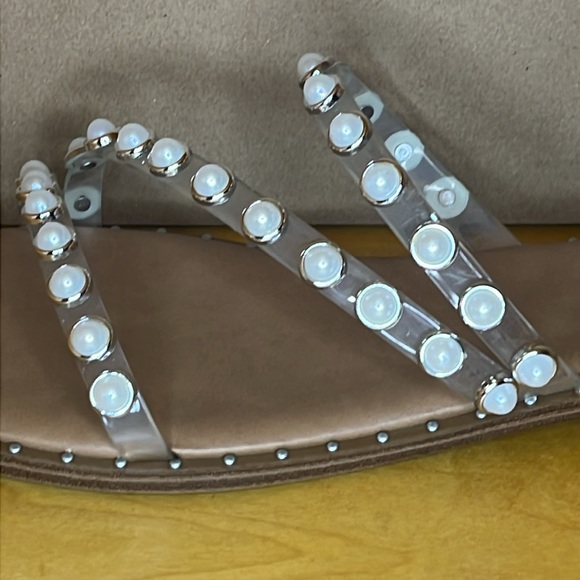 STEVE MADDEN Pearl Multi Bands Sandals Beautiful NIB - Picture 4 of 8